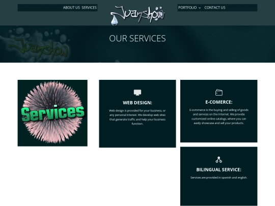 pages/new/services screenshot