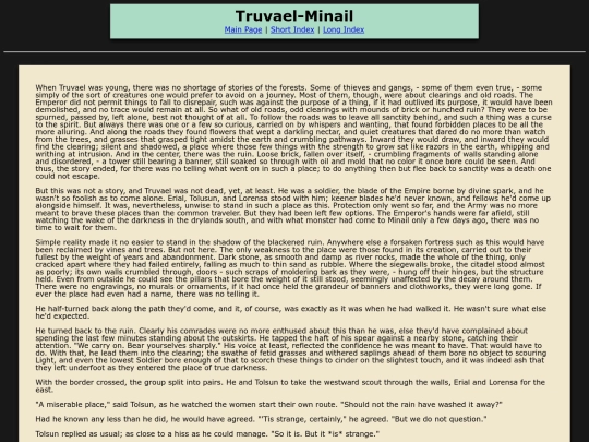 Organized/Lowlands/Truvael-Minail screenshot