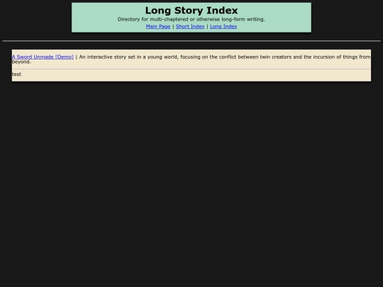 longindex screenshot