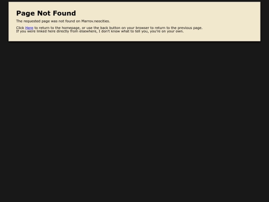not_found screenshot