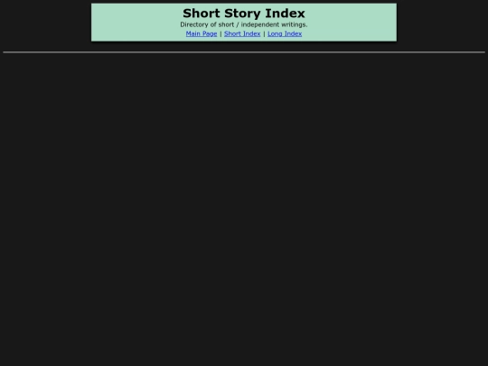 shortindex screenshot