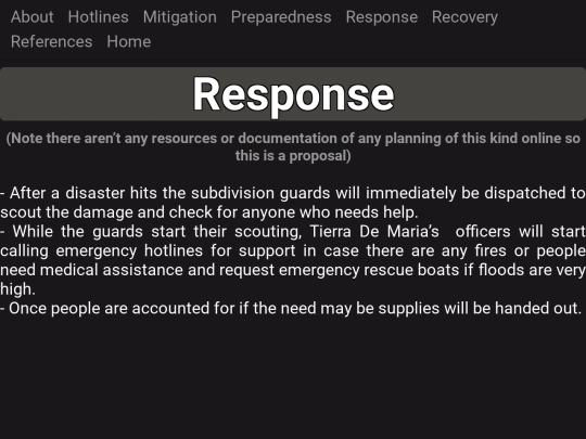 TDMResponse screenshot