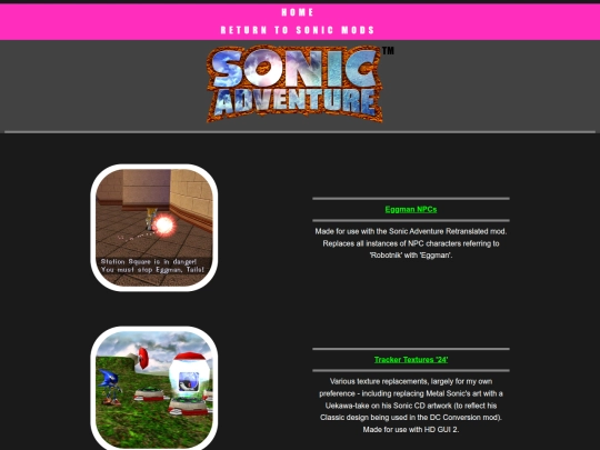 sonicZone/sonicmods/sonicadventure screenshot