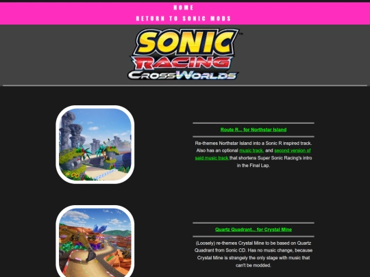 sonicZone/sonicmods/soniccrossworlds screenshot
