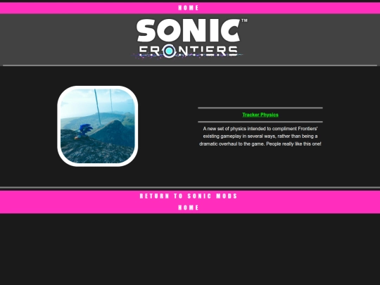 sonicZone/sonicmods/sonicfrontiers screenshot