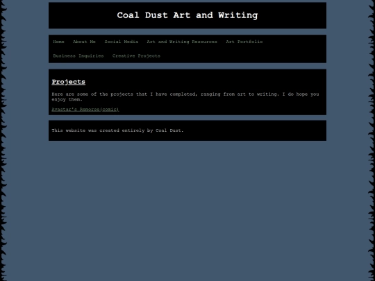projects screenshot