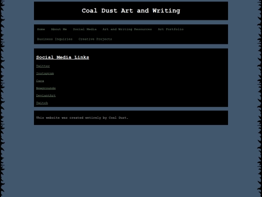 socials screenshot