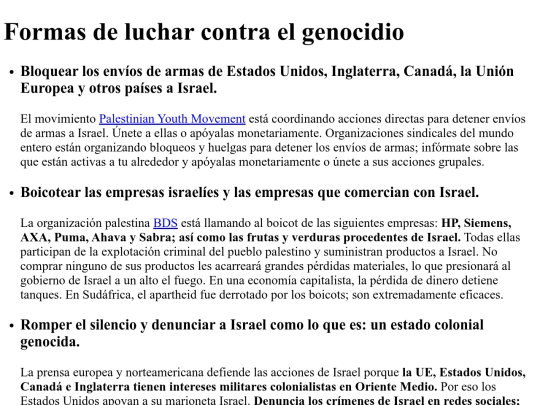 Palestina Libre/formasdelucharcontraelgenocidio screenshot