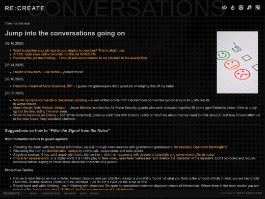 conversations screenshot