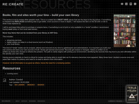 resources screenshot