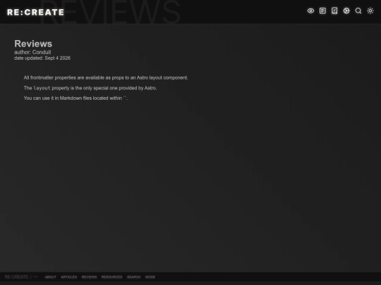 reviews screenshot