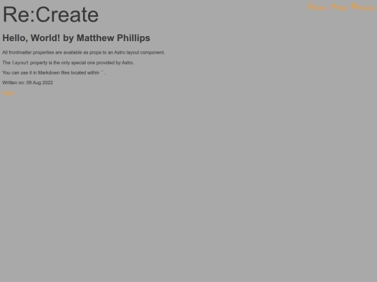 welcome screenshot