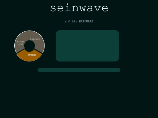 hardware/stereo screenshot