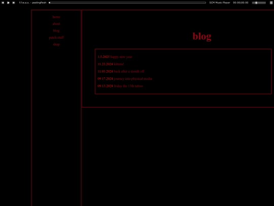 blog screenshot