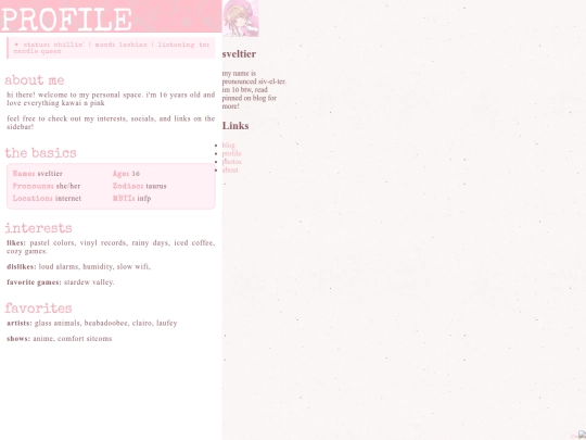 profile screenshot