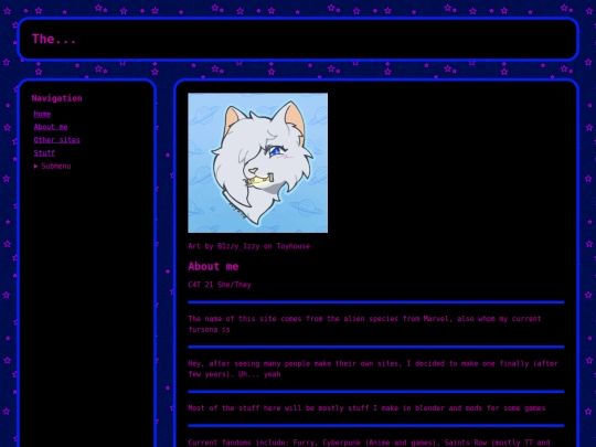 aboutme screenshot