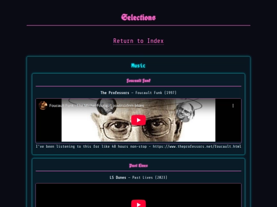 my-profile/music screenshot