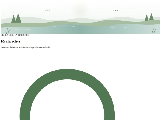 pages/recherche screenshot