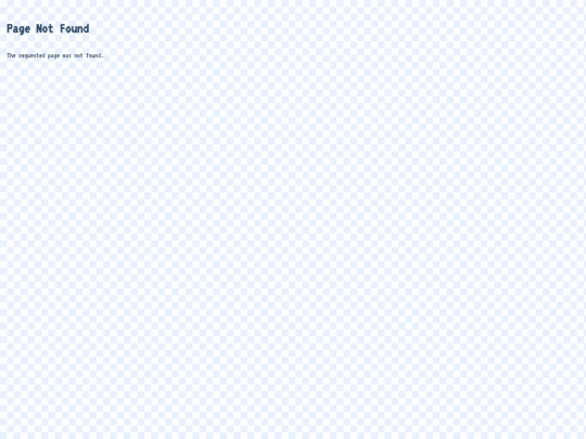not_found screenshot