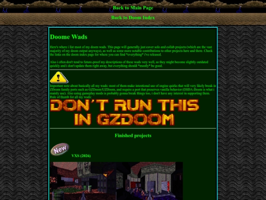 doom/wads screenshot