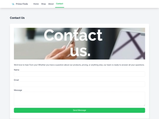 contact screenshot