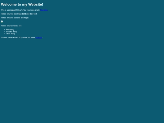 test screenshot