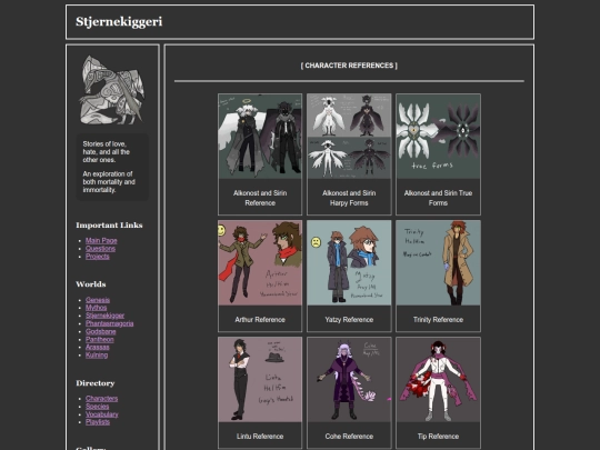 references screenshot