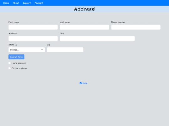 address screenshot