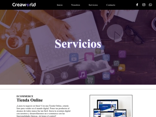 servicios screenshot