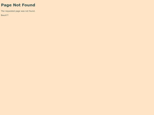 not_found screenshot