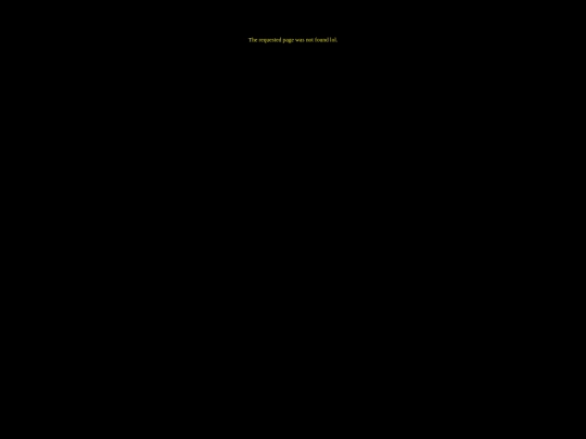 not_found screenshot