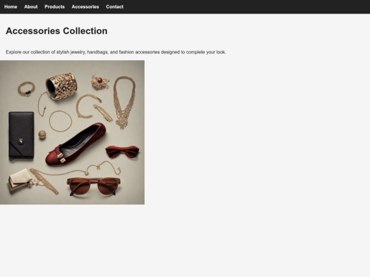 accessories screenshot