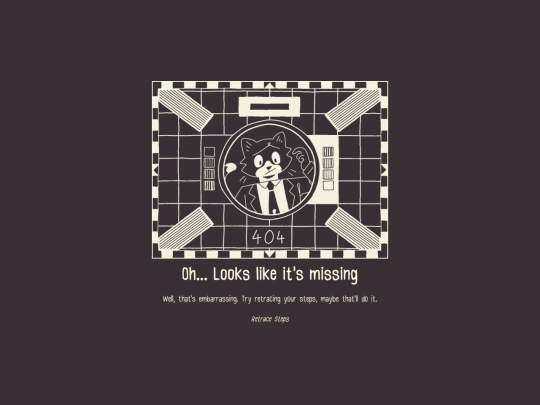 not_found screenshot