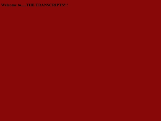 TRANSCRIPTS screenshot