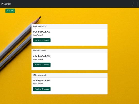 MateriasProfessor screenshot