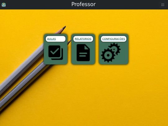 menuProfessor screenshot