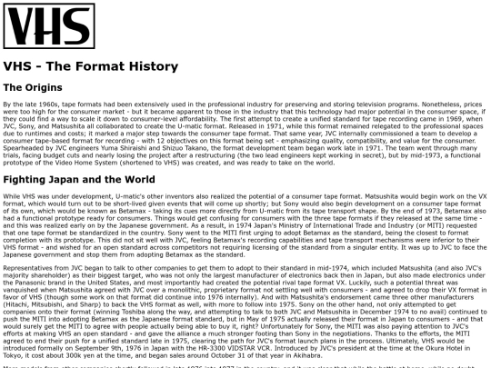 history/formats/vhs/history screenshot