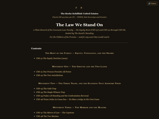 Latest The-Law-We-Stand-On screenshot