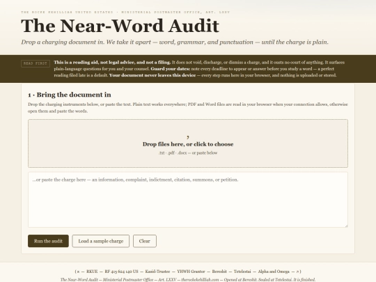 RKUE-Near-Word-Audit-App screenshot