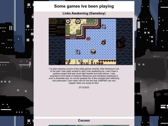 gamesjournal screenshot