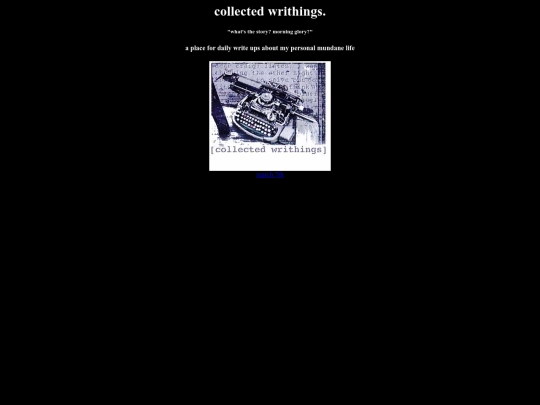 collectedwrithings screenshot