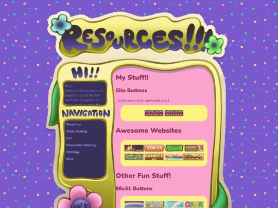 resources screenshot