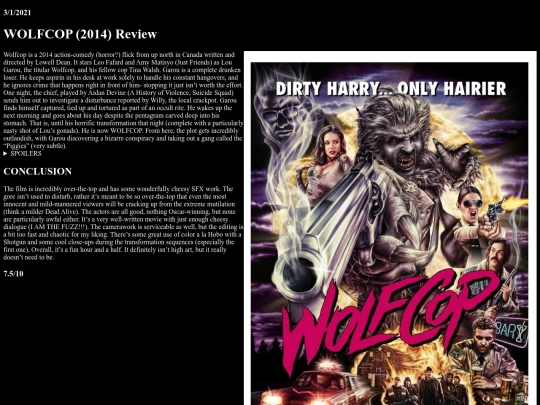 wolfcop screenshot