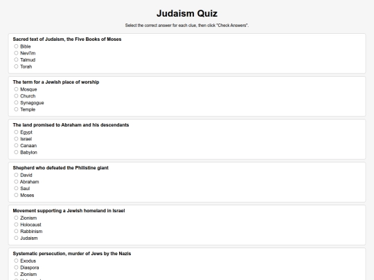 judaism2 screenshot