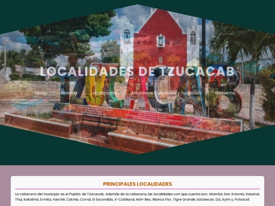 act26/Principales Localidades screenshot
