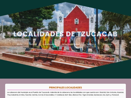 act26/PrincipalesLocalidades screenshot
