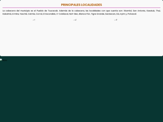 ajax/PrincipalesLocalidades screenshot