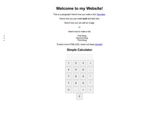 index screenshot