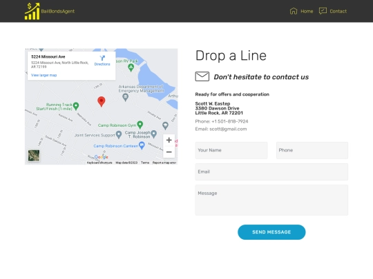 contact screenshot