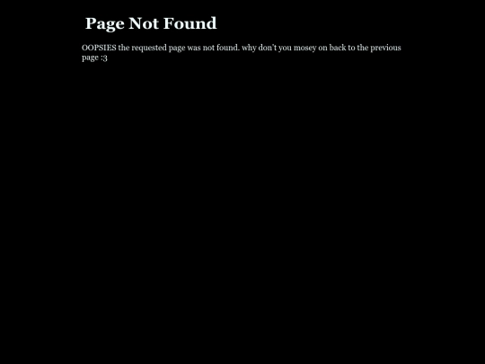 not_found screenshot